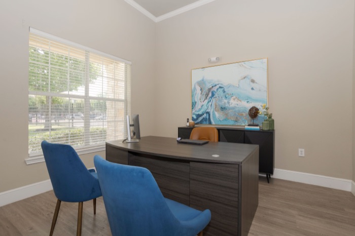 Apartment office area at Villas on Calloway Creek